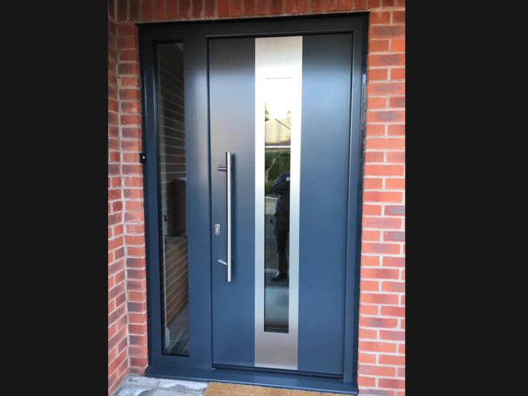 Ryterna front door 601 design with sidelight