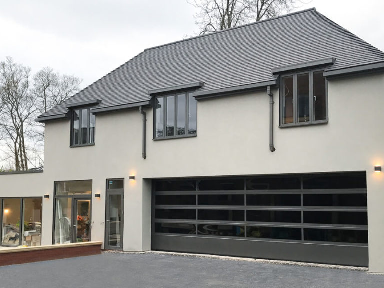 Glazed sectional garage doors (14)
