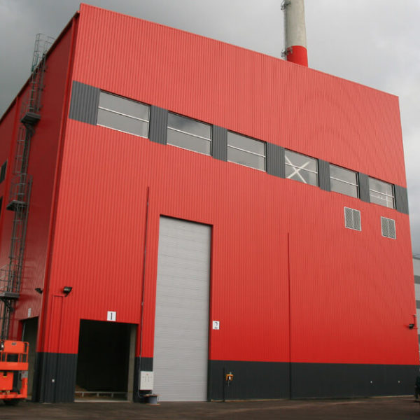 Industrial door 4x11 with direct drive gear