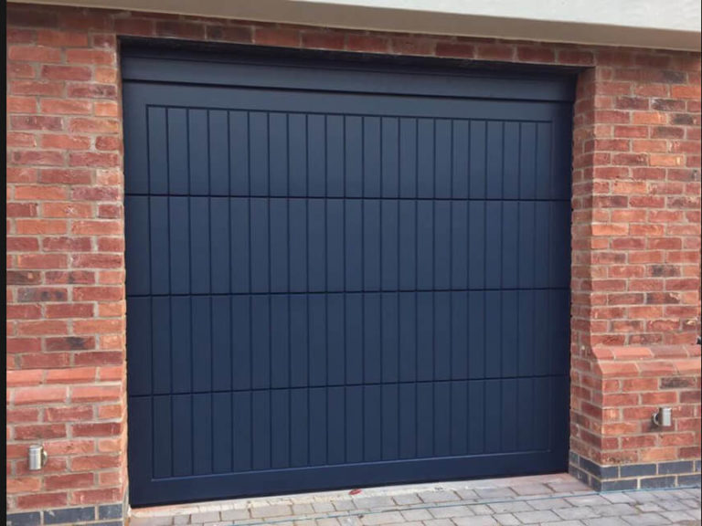 Okoume sectional garage doors (4)