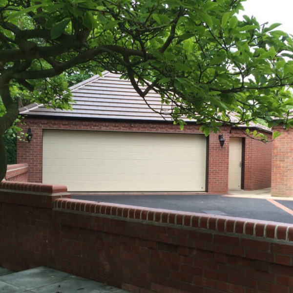 Garage door & side door