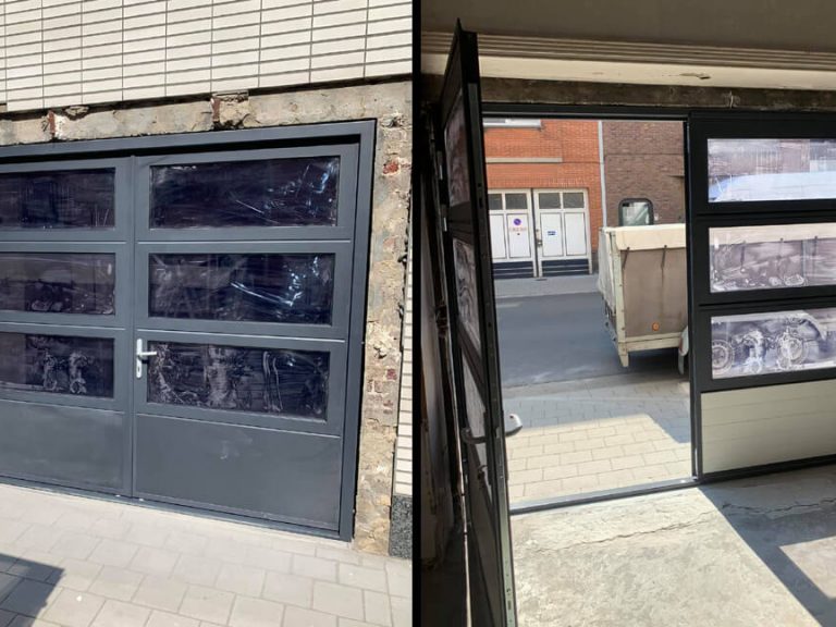 Inwards opening shopfront Side-Hinged Door