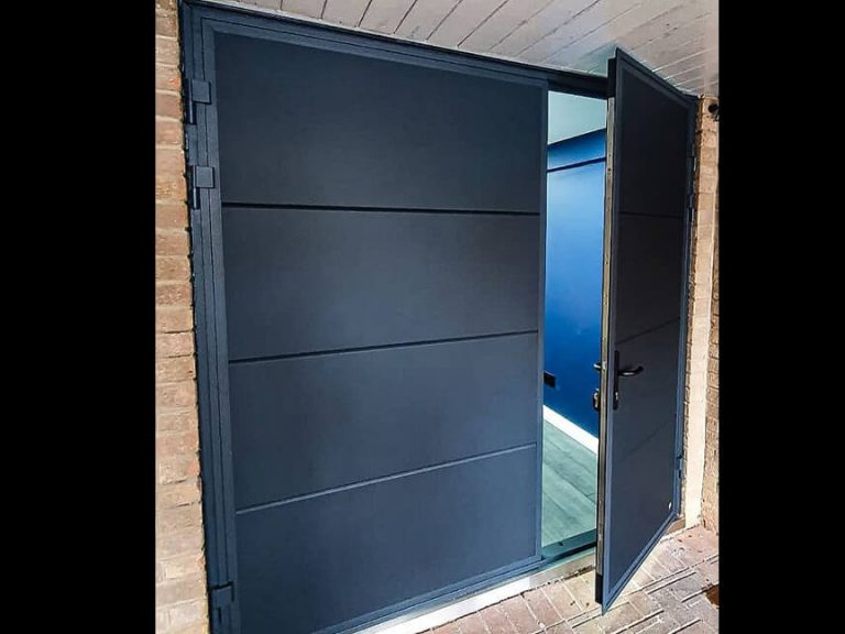 Side-Hinged Garage Door Slick design