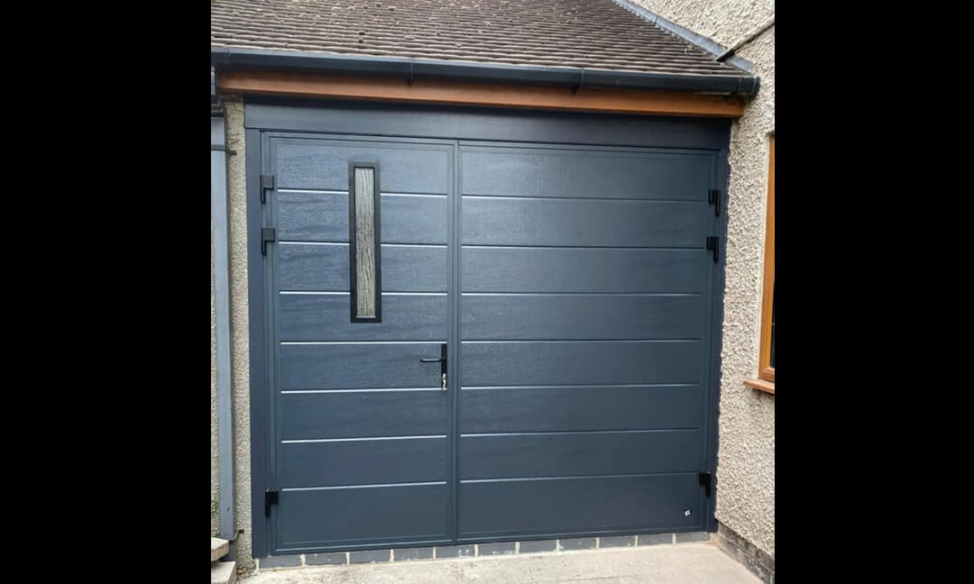 Insulated Side Hinged Garage Doors, How To Build A Hinged Garage Door