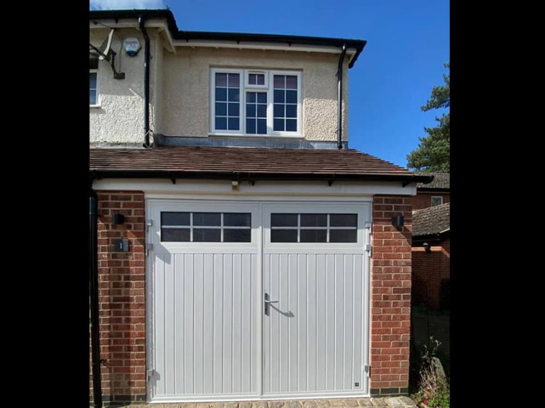 Side-Hinged Garage Door Traditional design