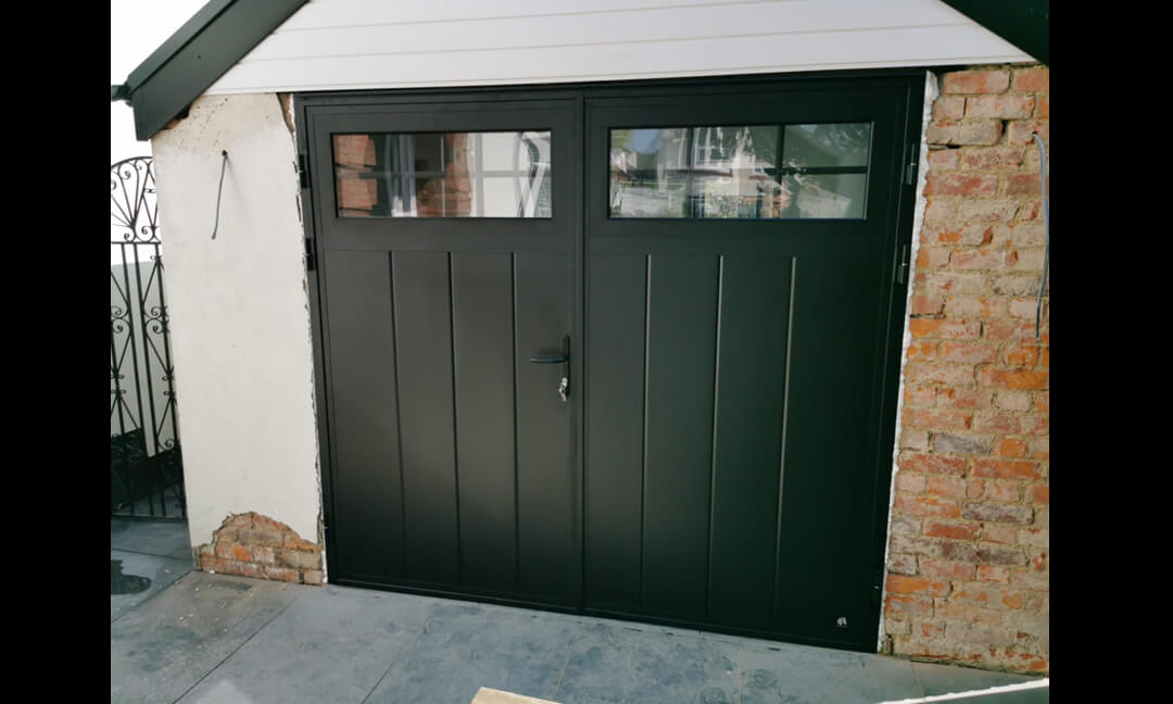Insulated Side Hinged Garage Doors, How To Build A Hinged Garage Door
