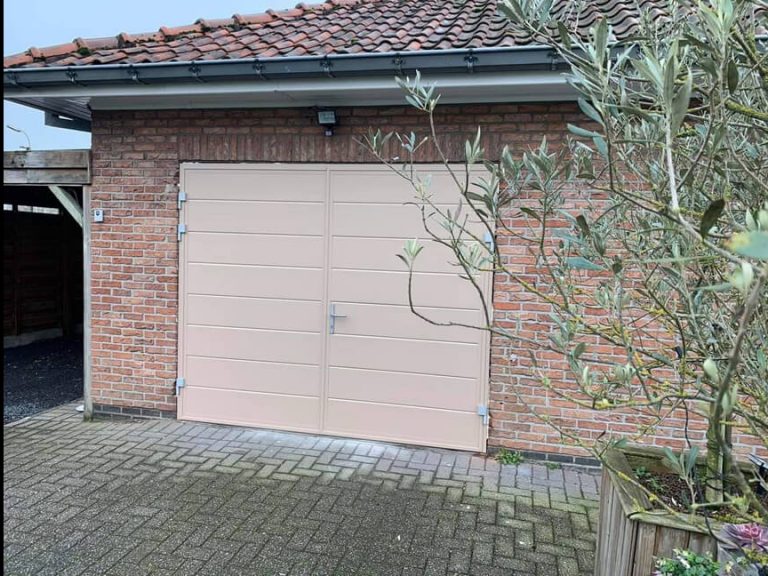 Side-Hinged Garage Door custom colour