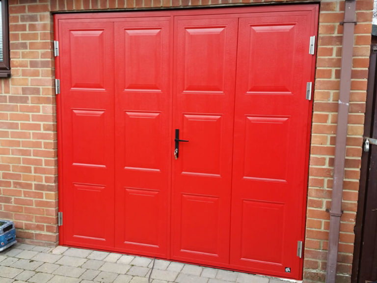 Vertical layout Georgian design door