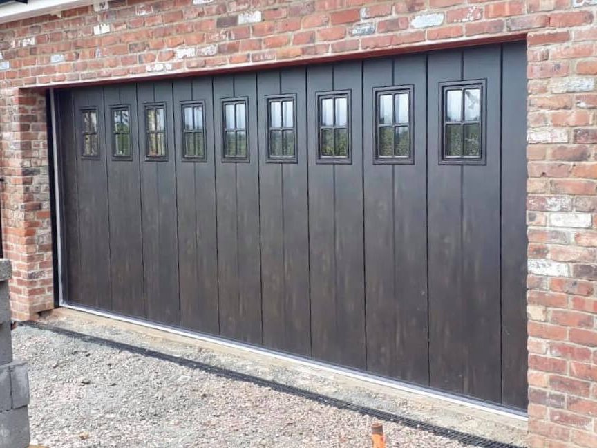 Sidesliding are the most original garage door designs in UK.