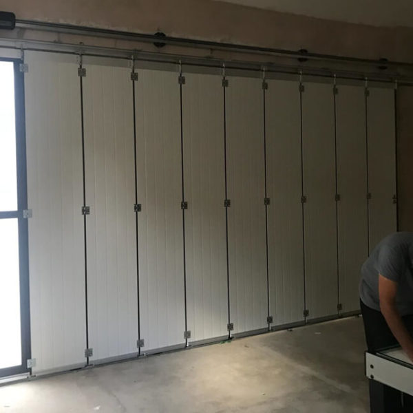 Matt glazed panel - view from inside