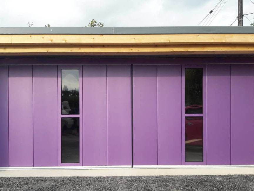 Sidesliding are the most original garage door designs in UK.