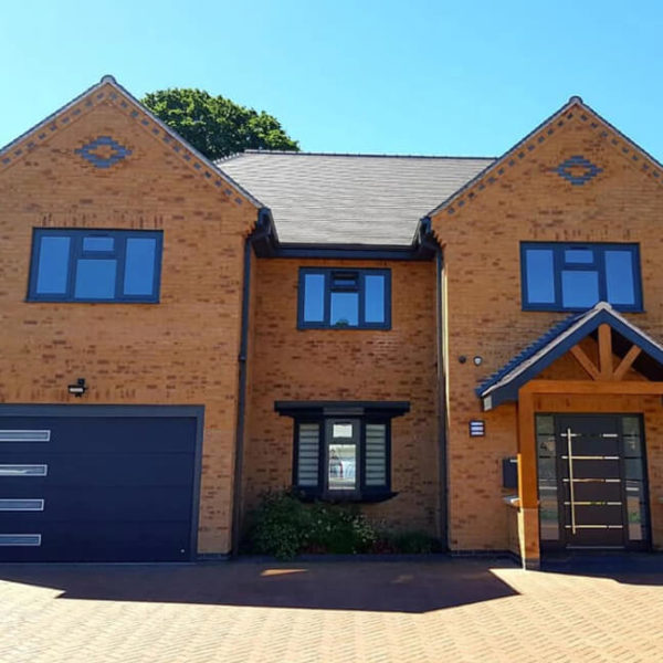 Front & garage door designs complementing each other