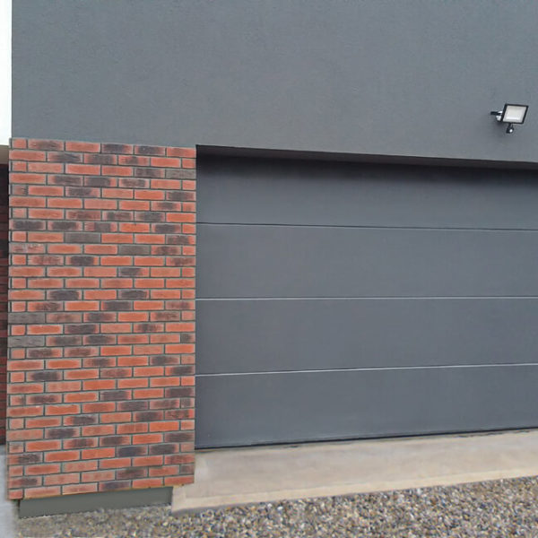 Ryterna front door design 609 with a bent handle