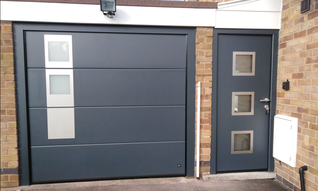 Matching front & garage doors (59) Insulated Garage Doors in Solihull