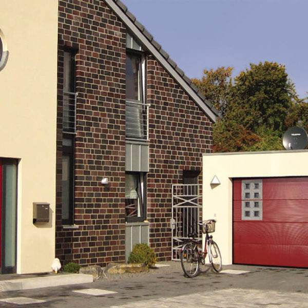 Front & garage door designs complementing each other